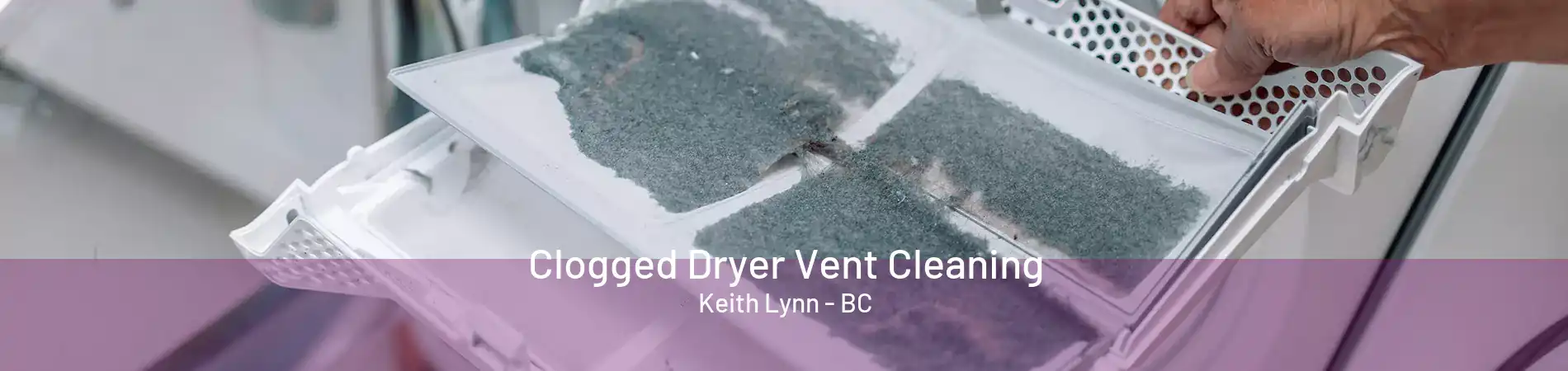 Clogged Dryer Vent Cleaning Keith Lynn - BC