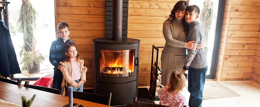 Morso Cast Iron Fireplace Insert Installation in Keith Lynn, British Columbia