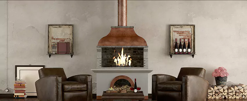 Thelin Hearth Products Providence Pellet Insert Fireplace Installation in North Vancouver, BC