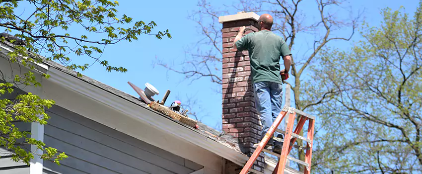 Vinyl and PVC Chimney Flashing Installation in Lower Lonsdale, BC