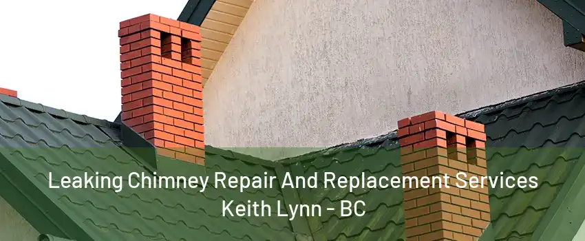 Leaking Chimney Repair And Replacement Services Keith Lynn - BC